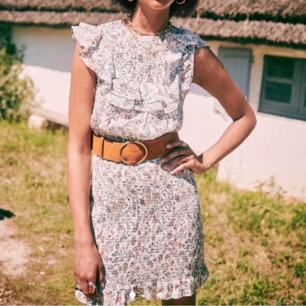 Sezane Roxie Dress in Botanic Garden